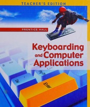 Keyboarding And Computer Applications Unknown