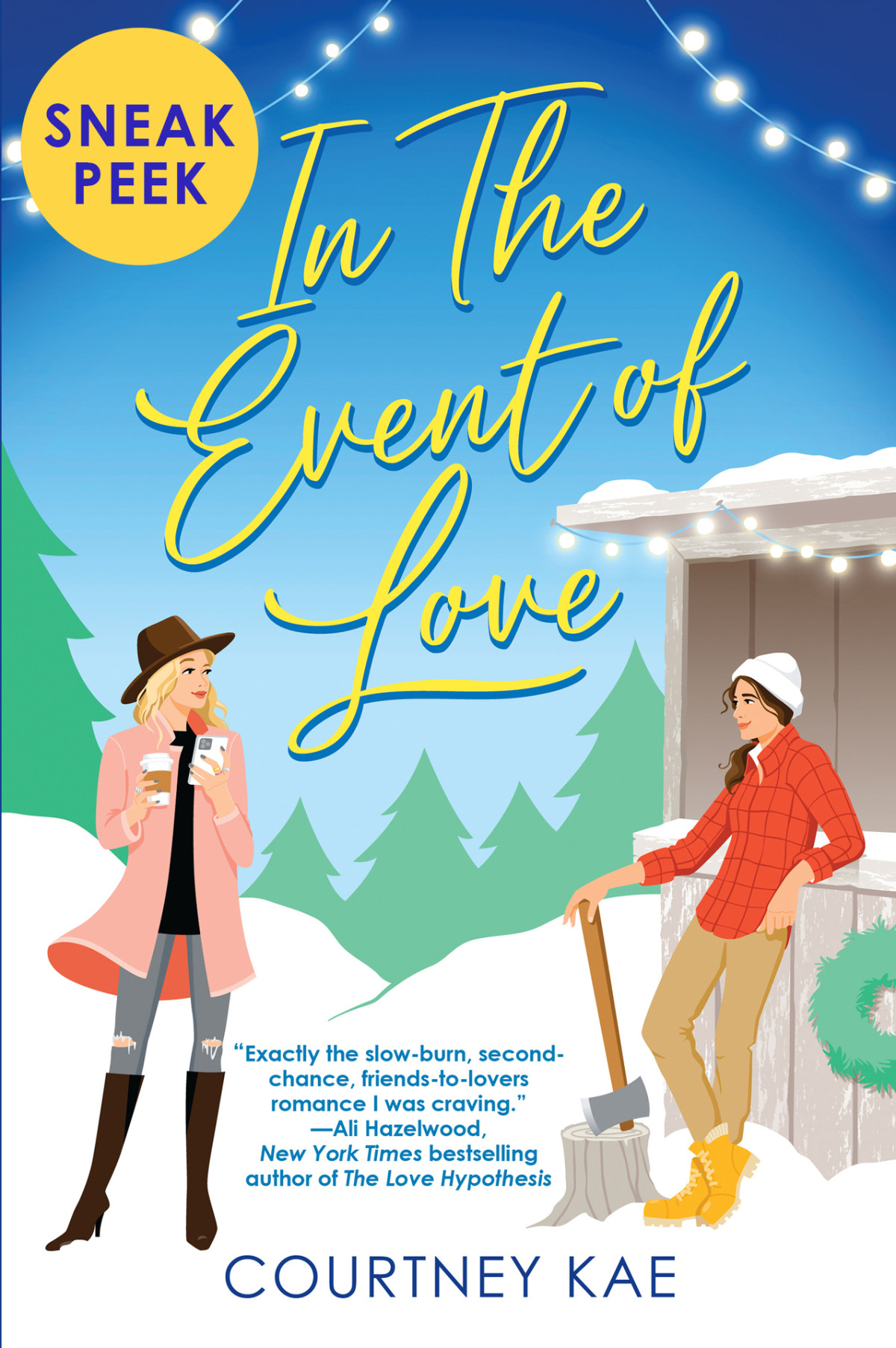In The Event Of Love Sneak Peek Fern Falls Book 1 Kae Courtney
