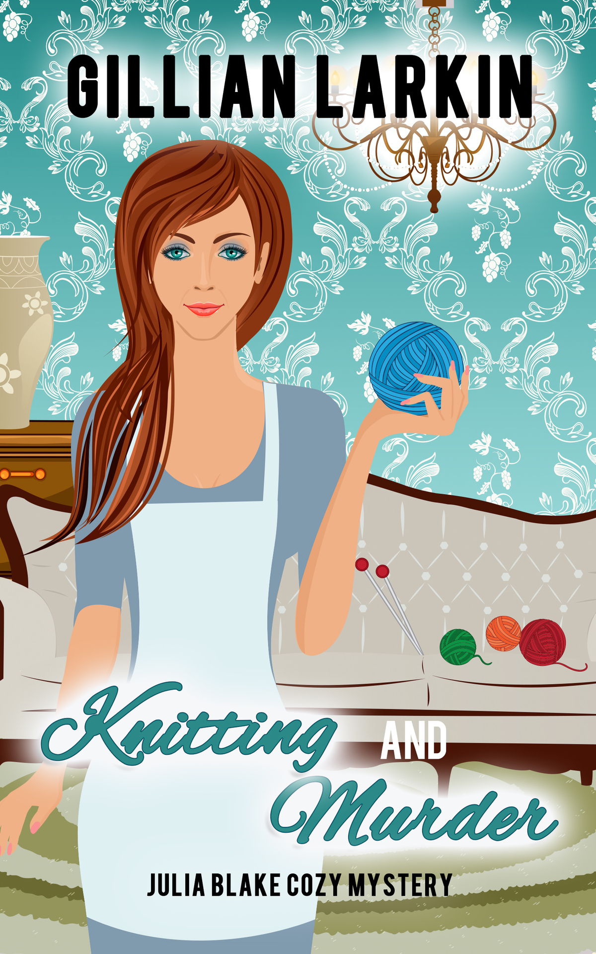 Knitting And Murder Julia Blake Cozy Mystery Book 9 Larkin
