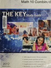 The Key Student Study Guide Math 10 Combined 2012 Alberta Edition Zukowski