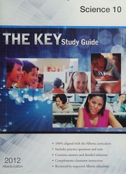 The Key Student Study Guide Science 10 2012 Alberta Ed Rao