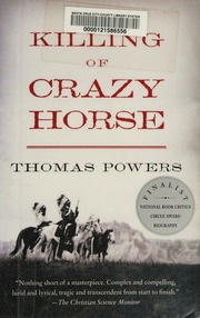 The Killing Of Crazy Horse Powers Thomas 1940 December 12