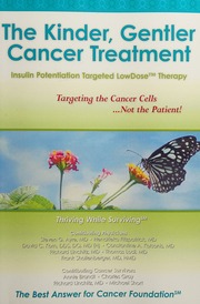 The Kinder Gentler Cancer Treatment Insulin Potentiation Targeted Lowdose Therapy Ayre