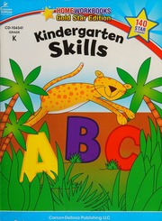 Kindergarten Skills Home Workbooks Unknown
