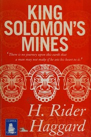 King Solomons Mines Large Print Edition Haggard H Rider Henry Rider