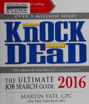 Knock Em Dead 2016 The Ultimate Job Search Guide Yate Martin John