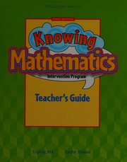 Knowing Mathematics 1st Edition Ma Liping Kessel Cathy Houghton Mifflin Company