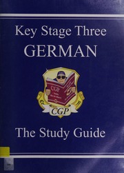 Ks3 German The Study Guide Parsons Richard