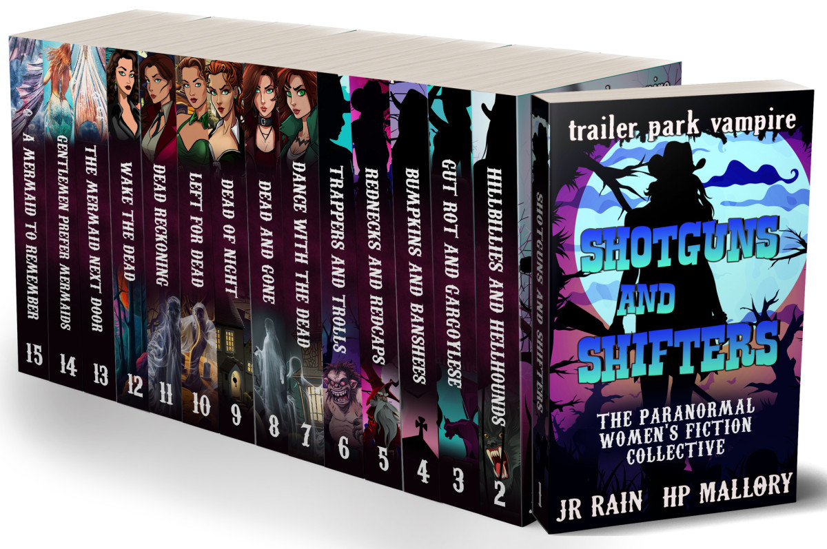 Paranormal Womens Fiction Three Complete Series Fifteen Books Of Magic Mystery And Midlife Mayhem Rain