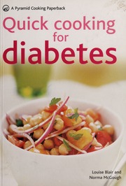 Quick Cooking For Diabetes Blair Louise Mcgough Norma