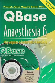 Qbase Anaesthesia 6 Mcq Companion To Fundamentals Of Anaesthesia Jones