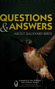 Questions Answers About Backyard Birds Williams Jim Hertzel