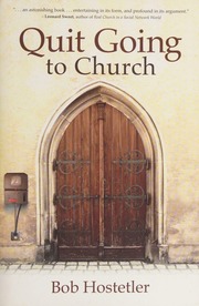Quit Going To Church Hostetler Bob 1958
