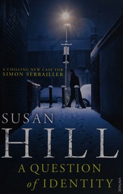 A Question Of Identity Hill Susan 1942 Author