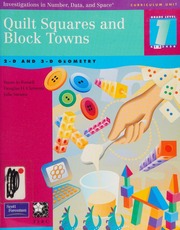 Quilt Squares And Block Towns 2d And 3d Geometry Russell