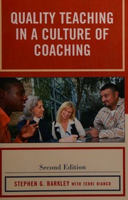Quality Teaching In A Culture Of Coaching 2nd Ed Barkley Stephen G Stephen George