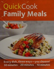 Quick Cook Family Meals Frost Emma Jane