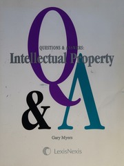 Questions Answers Intellectual Property Myers Gary