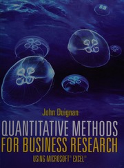 Quantitative Methods For Business Research Duignan John Author