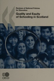 Quality And Equity Of Schooling In Scotland Teese Richard Organisation For Economic Cooperation And Development