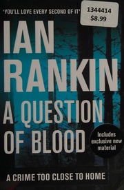 Question Of Blood A Rankin Ian