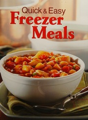 Quick Easy Freezer Meals Various