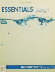 Quarkxpress 6 Level Two Kendra Erika