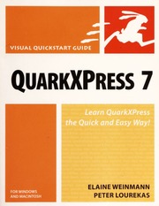 Quarkxpress 7 For Windows And Macintosh Elaine Weinmann