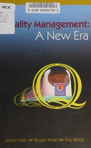 Quality Management A New Era Chan Jimmy S F Jimmy Sun Fat