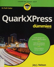 Quarkxpress For Dummies Nelson Jay J Author