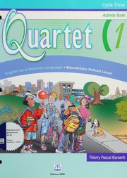 Quartet English As A Second Language Elementary School Level Cycle Three Karsenti