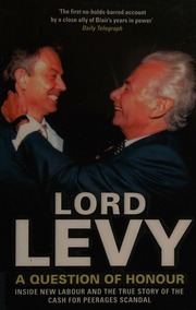 A Question Of Honour Levy Michael 1944 July 11