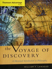 The Voyage Of Discovery A Historical Introduction To Philosophy 3rd Ed Lawhead