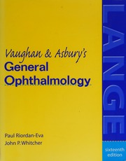 Vaughan Asburys General Ophthalmology Electronic Resource 16th Ed Riordaneva
