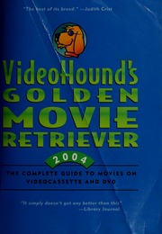 Videohounds Golden Movie Retriever Craddock Jim