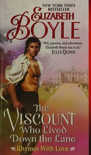 The Viscount Who Lived Down The Lane Boyle Elizabeth Author