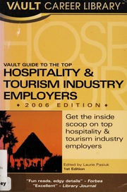 Vault Guide To The Top Hospitality Tourism Industry Employers Pasiuk