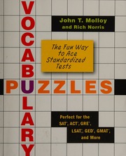 Vocabulary Puzzles The Fun Way To Ace Standardized Tests Molloy
