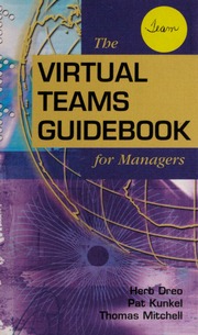 Virtual Teams Guidebook For Managers None Dreo Herb 1946 None
