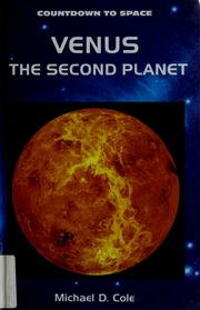 Venus The Second Planet Cole Michael D