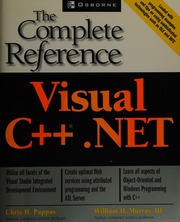 Visual Cnet The Complete Reference Murray William H 1943