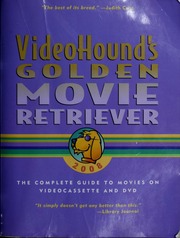 Videohounds Golden Movie Retriever 2008 Electronic Resource Craddock