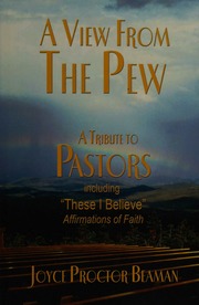A View From The Pew A Tribute To Pastors Beaman Joyce Proctor