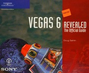 Vegas 6 Revealed The Official Guide 1 Edition Sahlin Doug