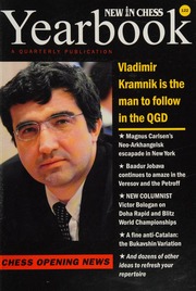 Vladimir Kramnik Is The Man To Follow In The Qgd Timman Jan Jan Hendrik