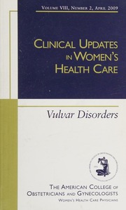 Vulvar Disorders Boardman Lori A Kennedy Collen M