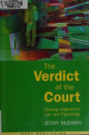 The Verdict Of The Court Passing Judgment In Law And Psychology Mcewan