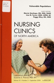 Vulnerable Populations Stanhope Marciaturner Lisa Mriley Peggy