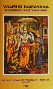 Valmiki Ramayana Pps Sastri