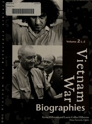 Vietnam War Biographies Hillstrom Kevin 1963 Hillstrom Laurie Collier